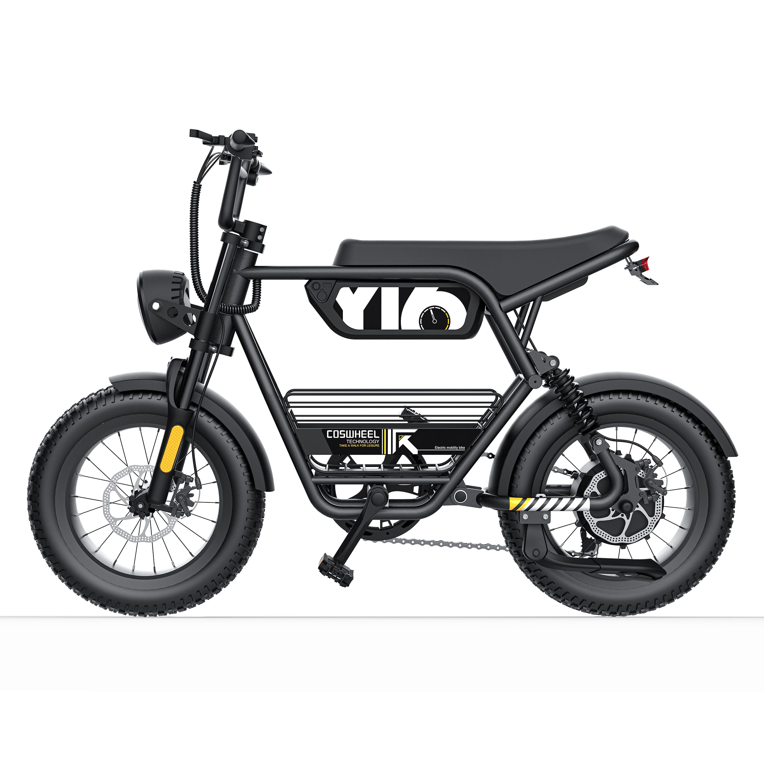 Y16 Dual Suspension Electric Bike | US Warehouse Clearance – Limited Units