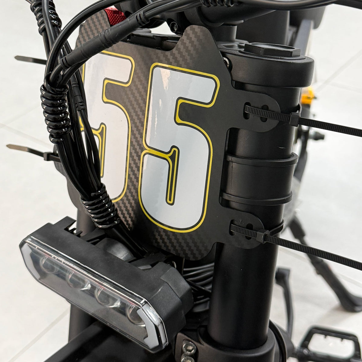 Number Plate for R19 R6000 Ebike