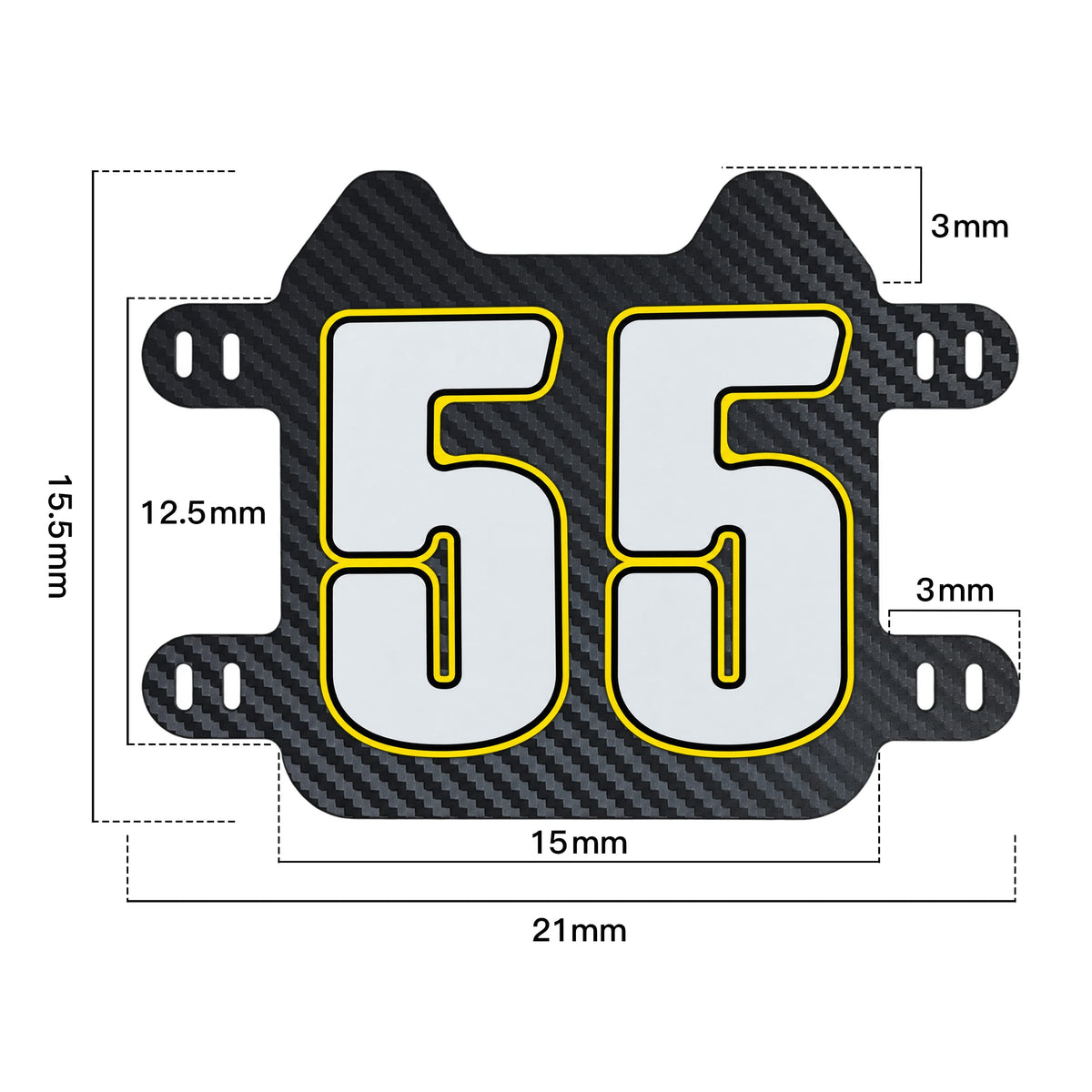 Number Plate for R19 R6000 Ebike
