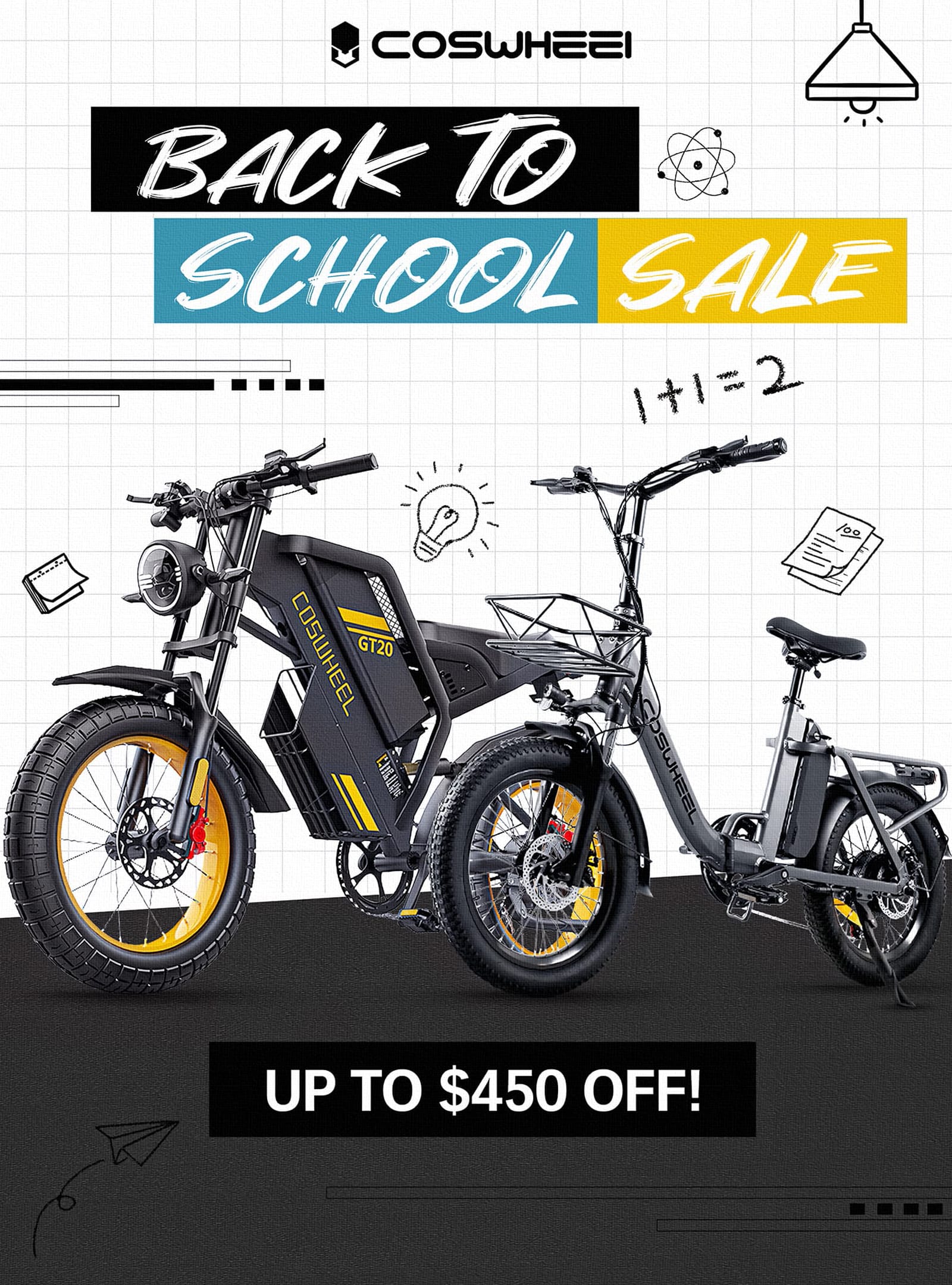 COSWHEEL Bikes | Make Your Trip Different