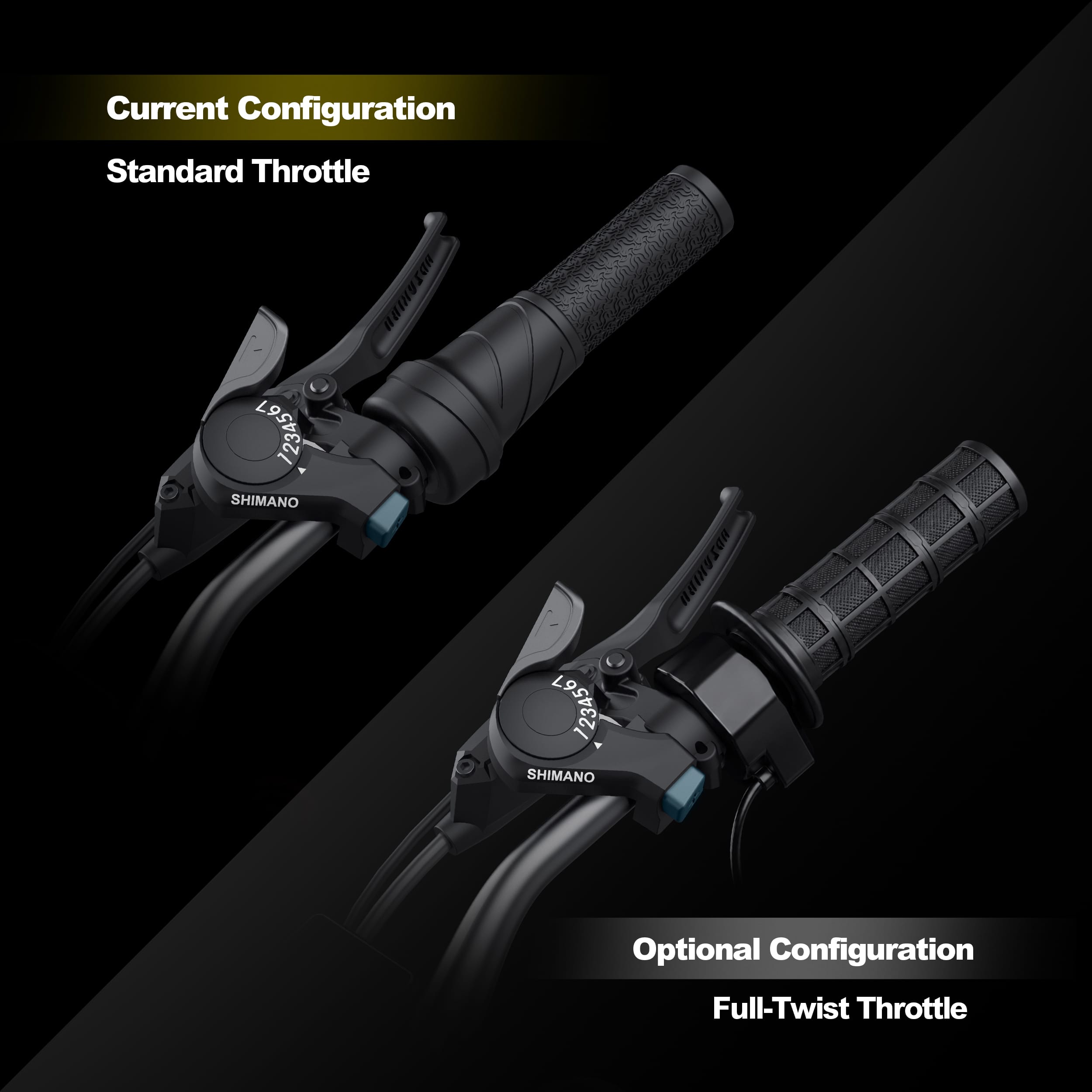 R19 Full Twist Throttle Grip