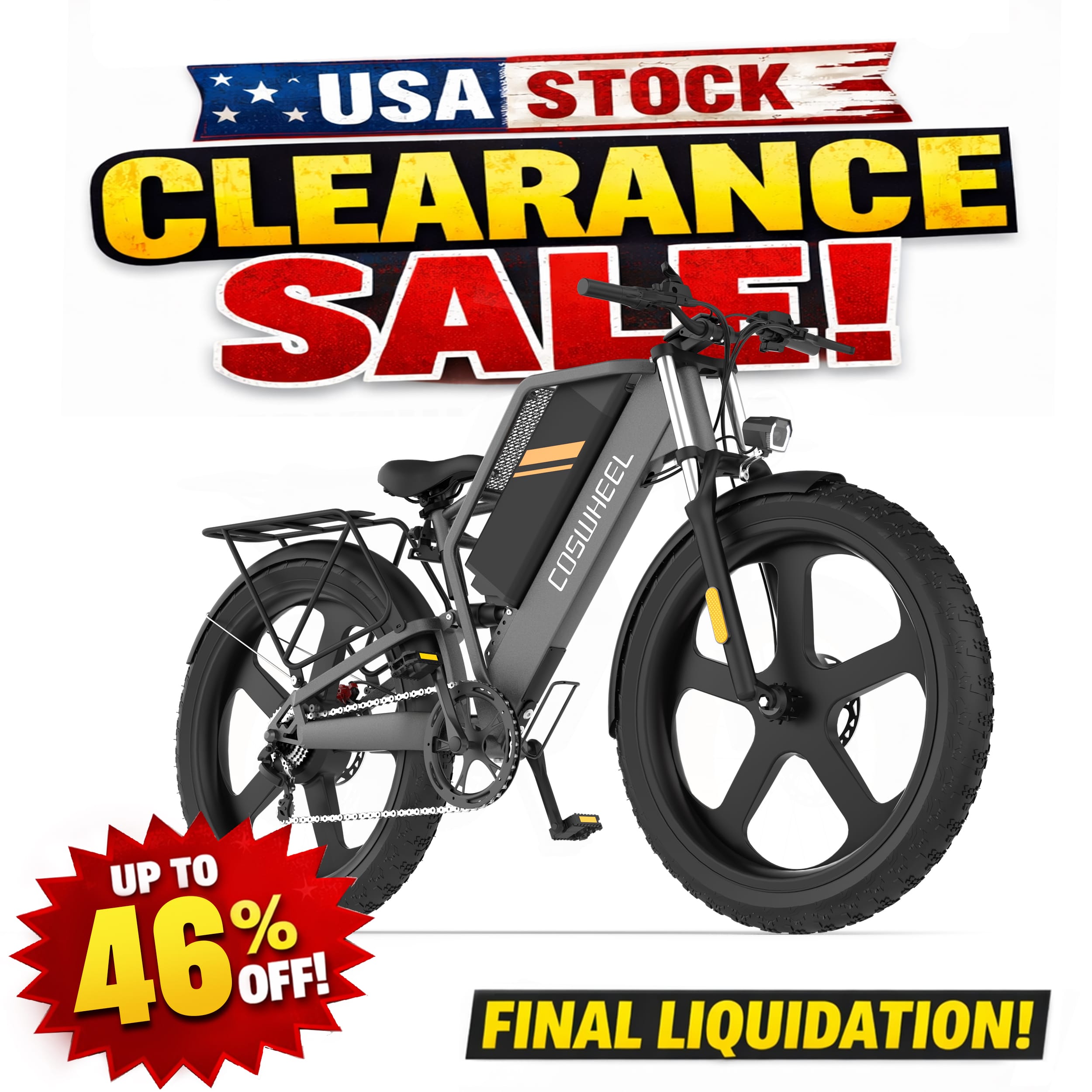 T26 Electric Bike | US Warehouse Clearance – Limited Units